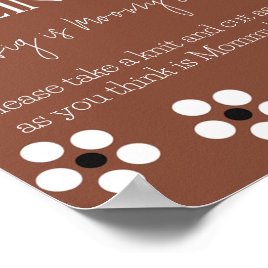 Cielito Lindo Talaveraメキシコの赤ちゃんシャワーゲーム ポスター (角)