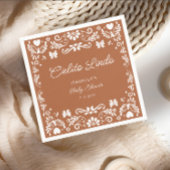 Cielito Lindo Talaveraメキシコの赤ちゃんシャワーナプキン スタンダードカクテルナプキン