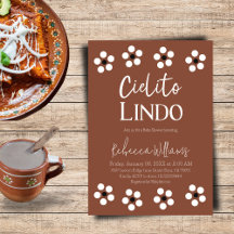 Cielito Lindo Talavera Mexicanベビーシャワーパーティー