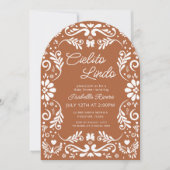 Cielito Lindo Talavera Mexicanベビーシャワー 招待状 (正面)