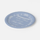 Cielito Lindo Talavera Mexican Boy Baby Shower ペーパープレート (アングル)