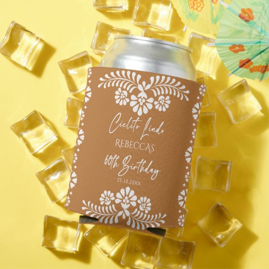 Cielito lindo terracottaメキシコ60歳の誕生日 缶クーラー (インサイチュ 夏)