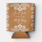 Cielito lindo terracottaメキシコ60歳の誕生日 缶クーラー (正面)