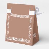 Cielito Lindo Terracotta赤ちゃんシャワーありがとう フェイバーボックス (裏面サイド)