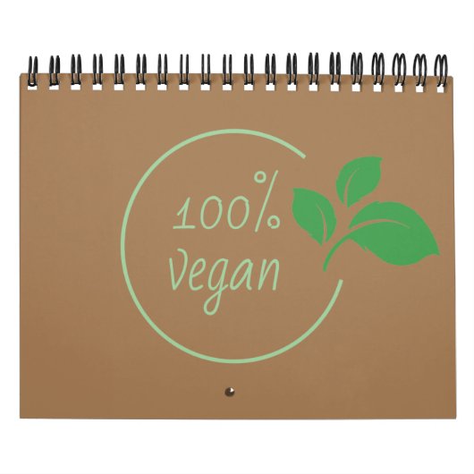 Cien por ciento vegano | One hundred percent vegan カレンダー (カバー)