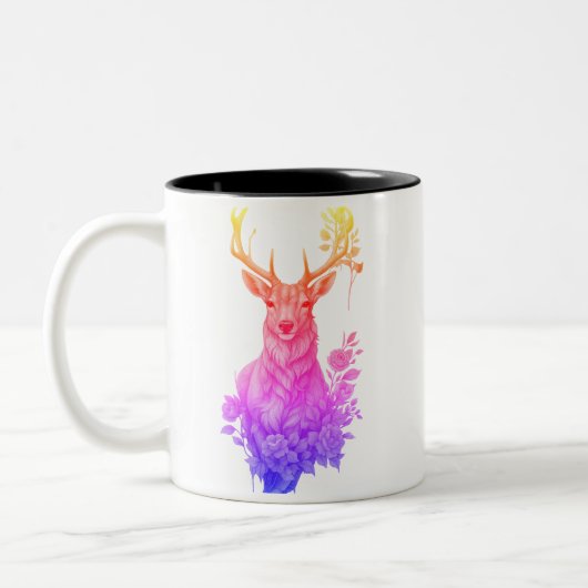 CIERV O ENTRE FLORES ツートーンマグカップ (左)