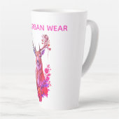 CIERVO ENTRE FLORES カフェラテマグ (右アングル)