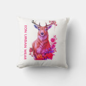 CIERVO ENTRE FLORES クッション (正面)