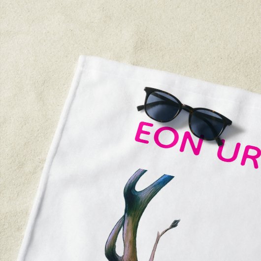 CIERVO ENTRE HOJAS ビーチタオル (インサイチュ)