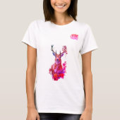 CIERVO ENTRE HOJAS Tシャツ (正面)