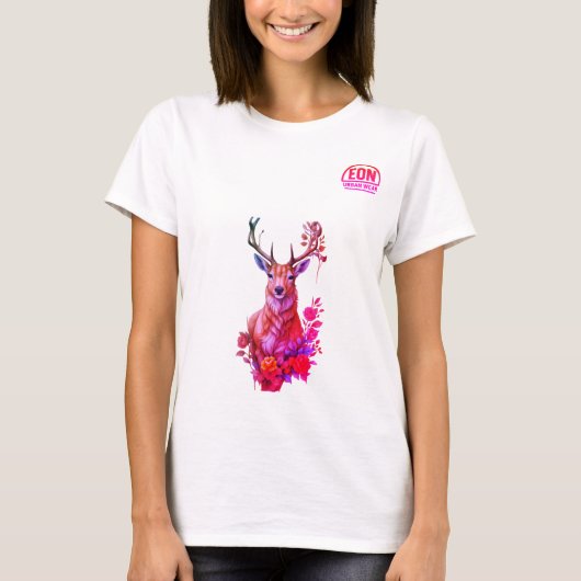 CIERVO ENTRE HOJAS Tシャツ (正面)