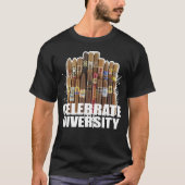 Cigar Shirts For Men Celebrate Diversity Cigars Tシャツ (正面)
