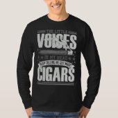 Cigar Smoker Smoking Quotes Tシャツ (正面)