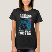 Cigar Smoking Ape I Smoke Cigars You Can Trust Tシャツ (正面)