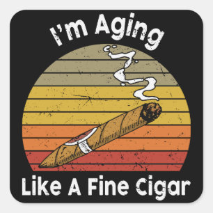 Cigaroのヴィンテージのように素晴らし老化する スクエアシール