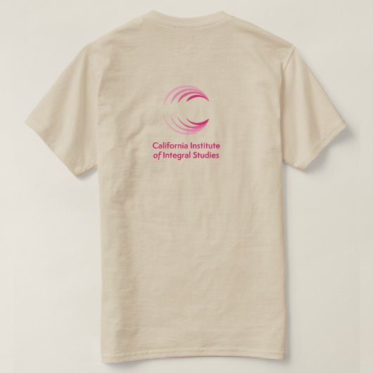 CIIS ユニセックス Tシャツ (デザイン裏面)