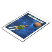 Cilantroを火星に送信 ノートブック (左側)