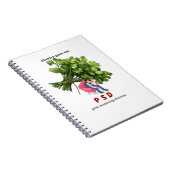 Cilantro 与え Me PSD - おもしろいアンチ-Cilantro ノートブック (右側)