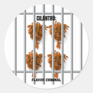 Cilantro: Flavor Criminal - おもしろいアンチ-Cilantro ラウンドシール
