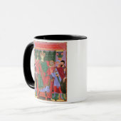 Cim.4453 f.42r氏の神聖ローマ皇帝オットーIII Enth マグカップ (正面左)