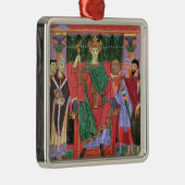 Cim.4453 f.42r氏の神聖ローマ皇帝オットーIII Enth メタルオーナメント (右)