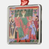 Cim.4453 f.42r氏の神聖ローマ皇帝オットーIII Enth メタルオーナメント (左)