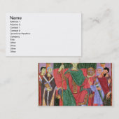 Cim.4453 f.42r氏の神聖ローマ皇帝オットーIII Enth 名刺 (正面/裏面)