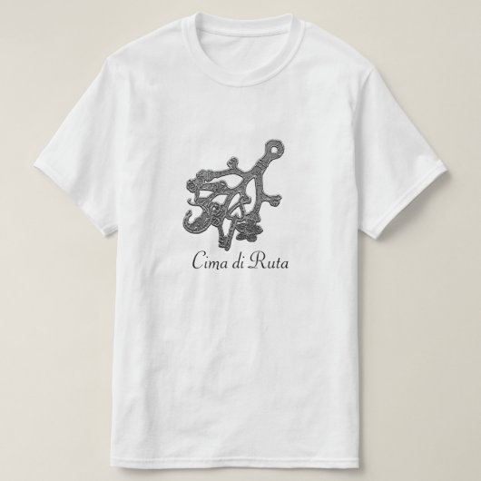Cimaruta、Cima di Ruta Tシャツ (デザイン正面)