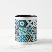 Cimentのブルーのマグ マグカップ (中央)