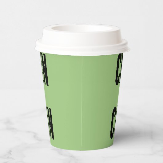 Cin Cin Typography 紙コップ (右)