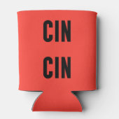 Cin Cin Typography 缶クーラー (裏面)