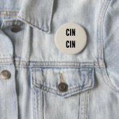 Cin Cin Typography 缶バッジ (インサイチュ)
