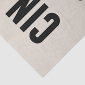 Cin Cin Typography 薄葉紙 (詳細)