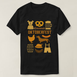 Cincinattiのオクトーバーフェスト Tシャツ