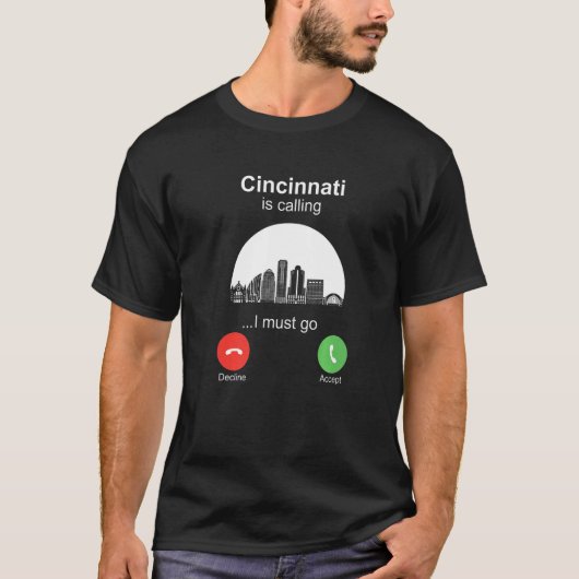 CincinnatiがPremiumを呼び出す Tシャツ (正面)