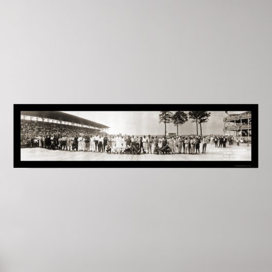 Cincinnatiレースドライバーフォト1916 ポスター (正面)