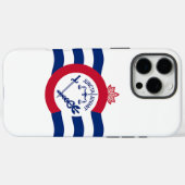 Cincinnati フラグ Apple iPhone 16 Pro Max ケース Case-Mate iPhoneケース (裏面 (横))