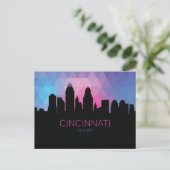 Cincinnati by nightWolfDezinsによるポストカード ポストカード (スタンド正面)