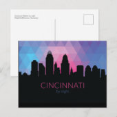 Cincinnati by nightWolfDezinsによるポストカード ポストカード (正面/裏面)
