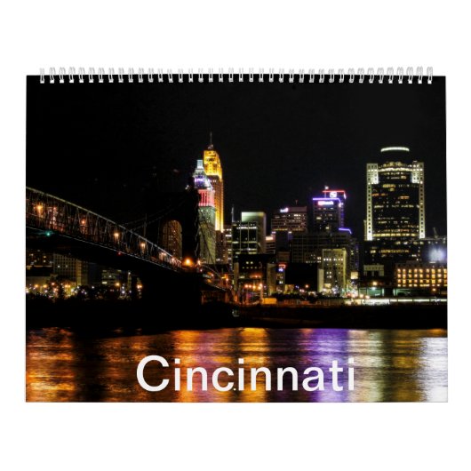 Cincinnati calendar カレンダー (カバー)