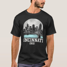 Cincinnati City Ohio Tシャツ
