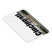 Cincinnati OHスカイラインとCincinnati in the Sky マグネット (右側)