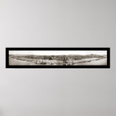 Cincinnati OH Panorama Photo 1866 ポスター (正面)