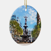 Cincinnati OH - Tyler-Davidson Fountain c1906 セラミックオーナメント (右)