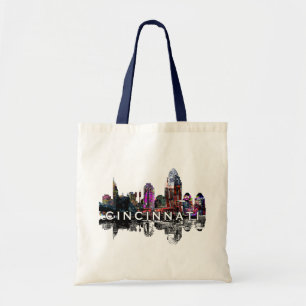 Cincinnati,. Ohio in graffiti トートバッグ
