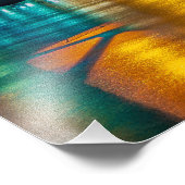 Cincinnati Ohio Night Skyline – 写真プリント フォトプリント (角)