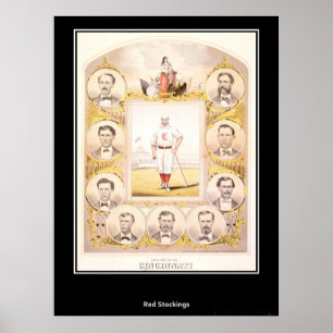 Cincinnati Red Stockings 1869 ポスター