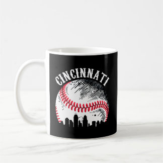 Cincinnati Skyline City BaseballがGamedayで開催 コーヒーマグカップ