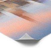 Cincinnati Skyline Wedding Welcome Sign ポスター (角)