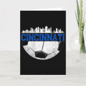 Cincinnati Soccer Distressed Cincy nati  カード (正面)